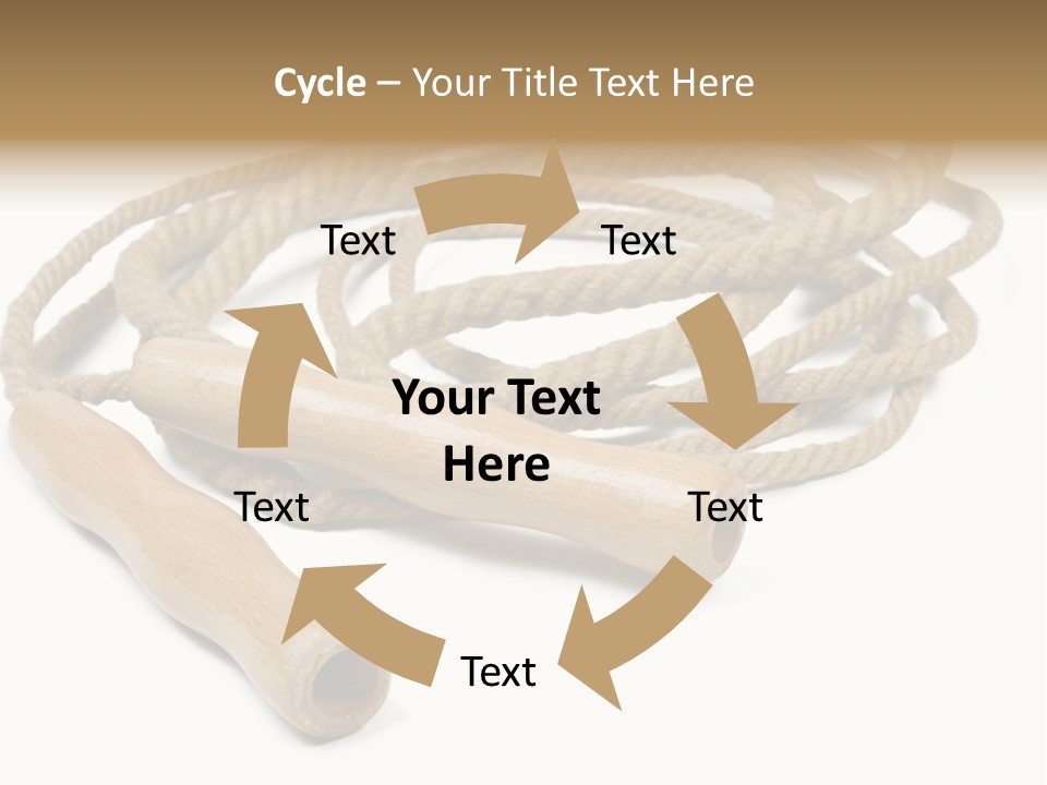 Train Rope Jump PowerPoint Template