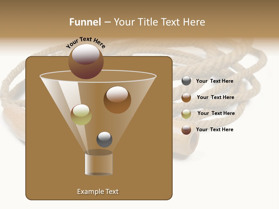 Train Rope Jump PowerPoint Template