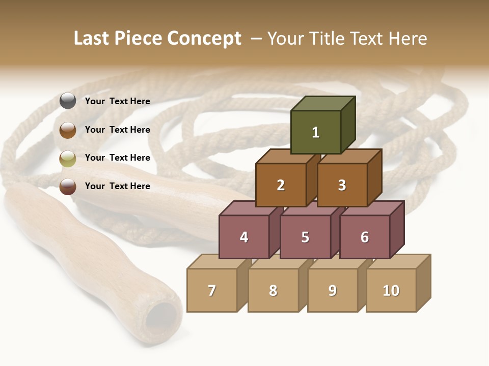 Train Rope Jump PowerPoint Template