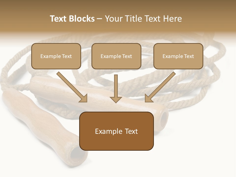 Train Rope Jump PowerPoint Template