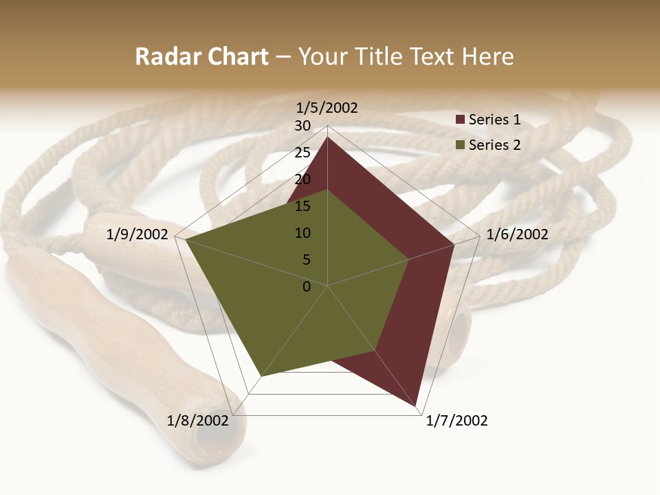 Train Rope Jump PowerPoint Template