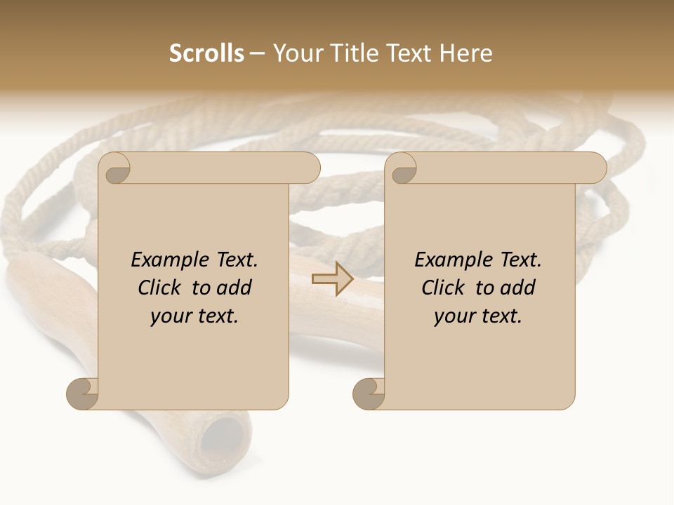 Train Rope Jump PowerPoint Template