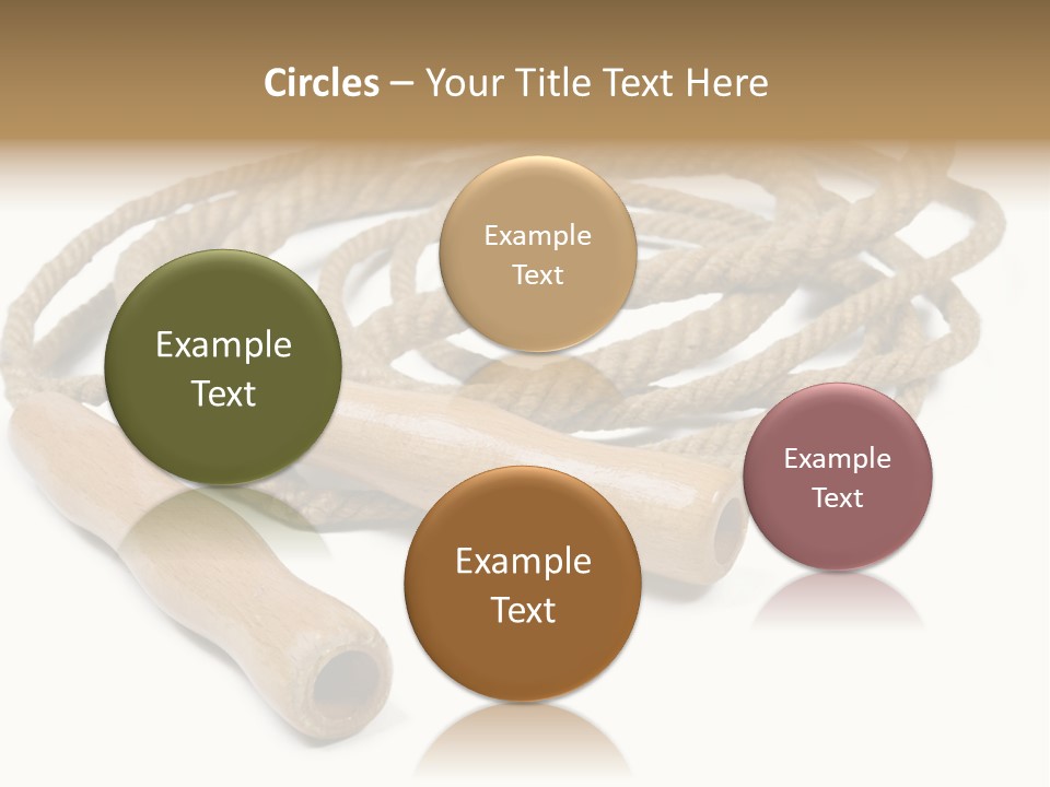 Train Rope Jump PowerPoint Template