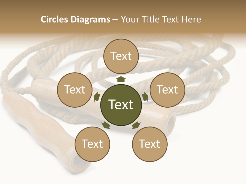 Train Rope Jump PowerPoint Template