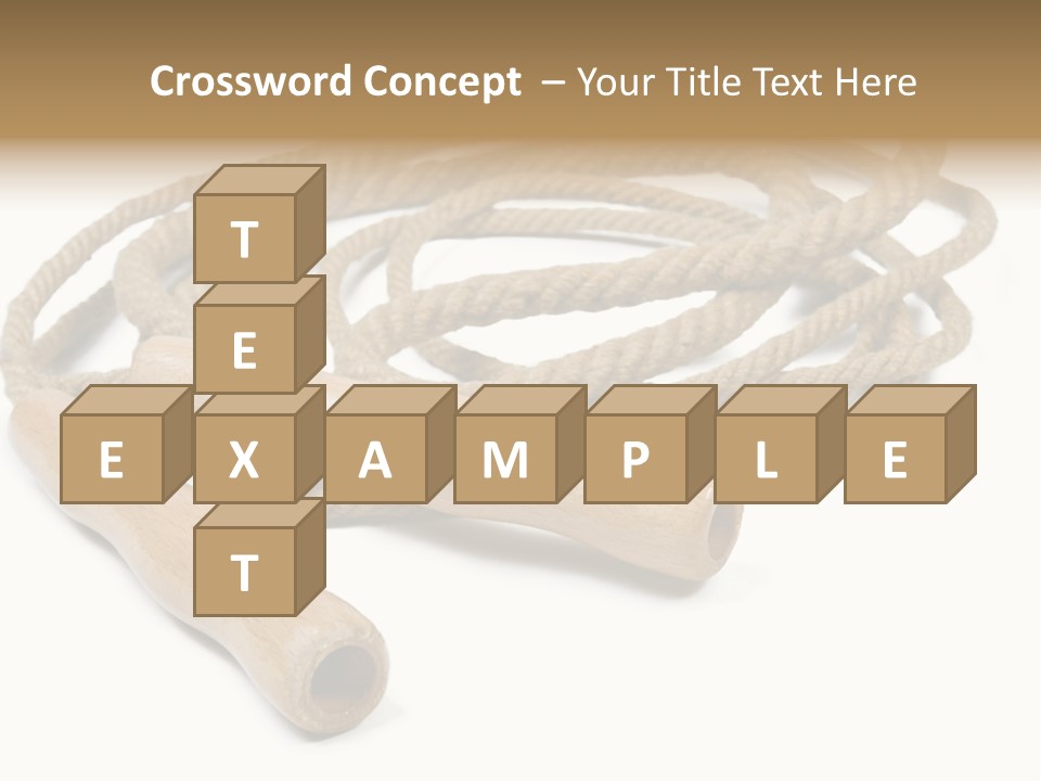 Train Rope Jump PowerPoint Template