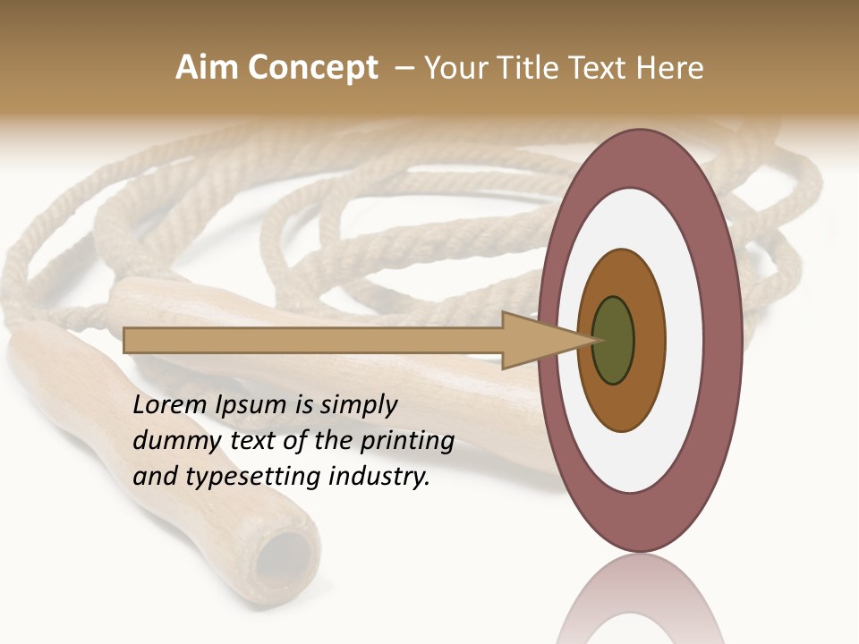 Train Rope Jump PowerPoint Template