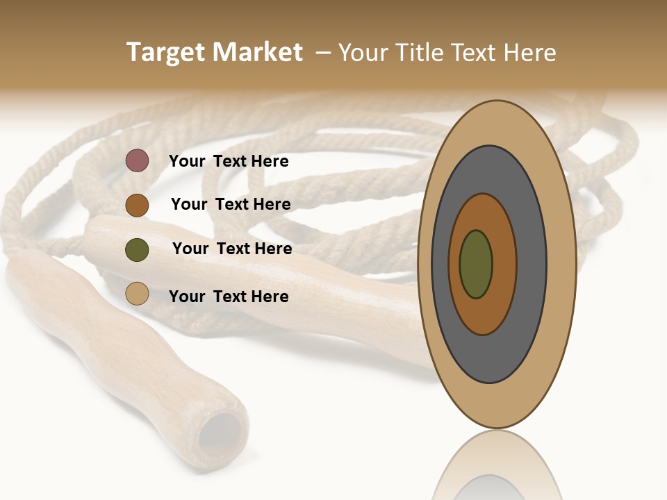 Train Rope Jump PowerPoint Template