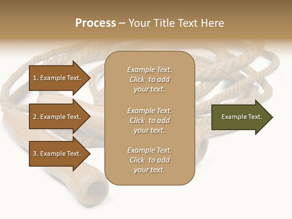 Train Rope Jump PowerPoint Template