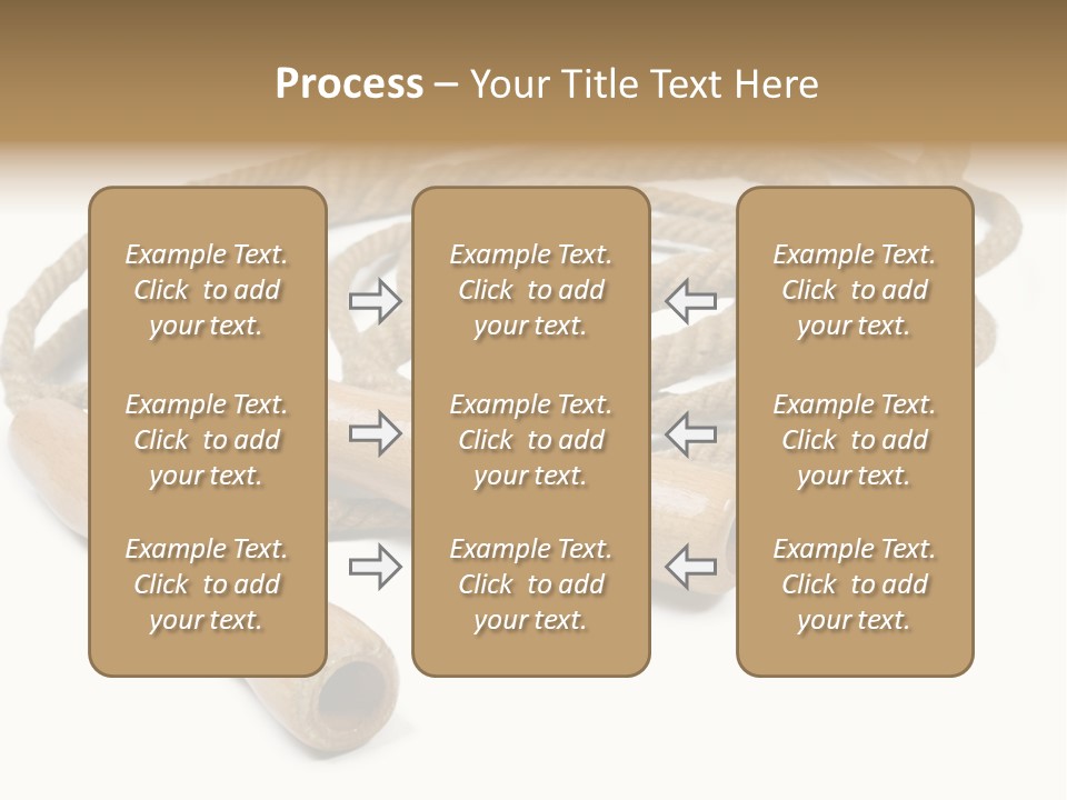 Train Rope Jump PowerPoint Template