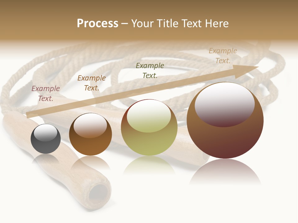 Train Rope Jump PowerPoint Template