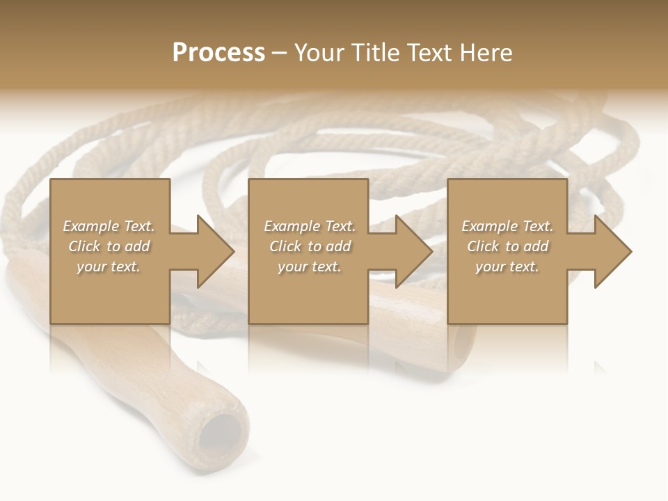 Train Rope Jump PowerPoint Template