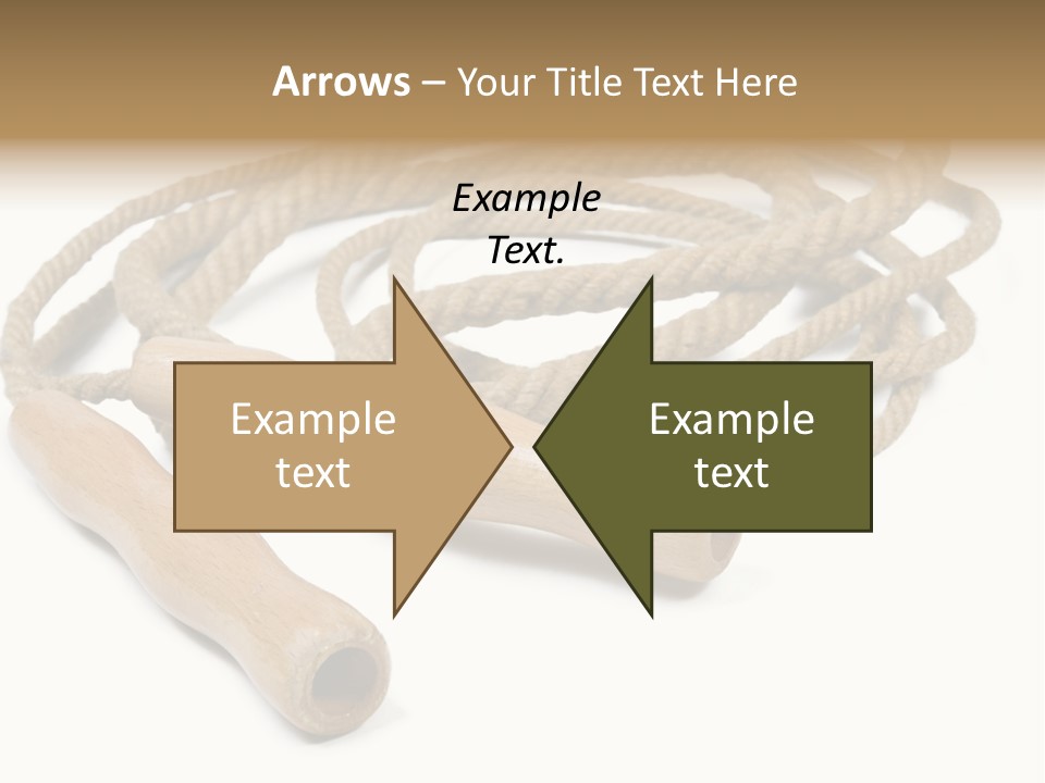 Train Rope Jump PowerPoint Template