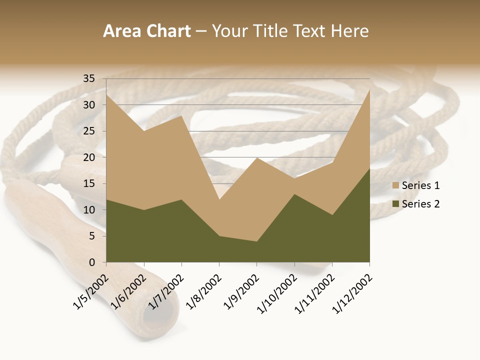 Train Rope Jump PowerPoint Template