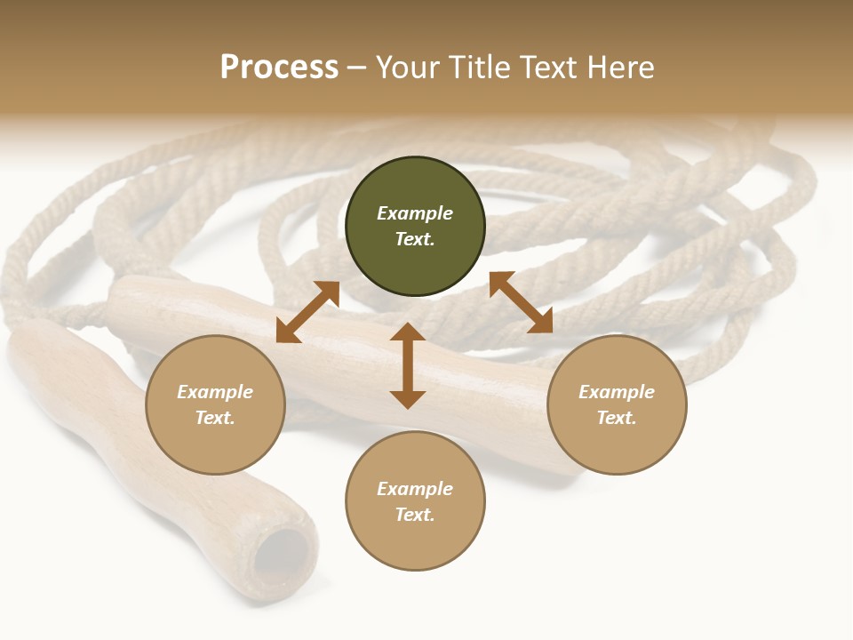 Train Rope Jump PowerPoint Template