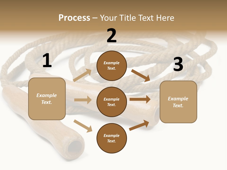 Train Rope Jump PowerPoint Template