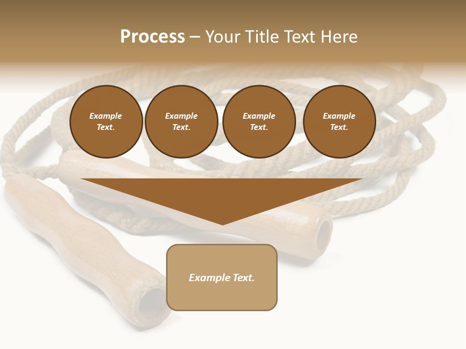 Train Rope Jump PowerPoint Template