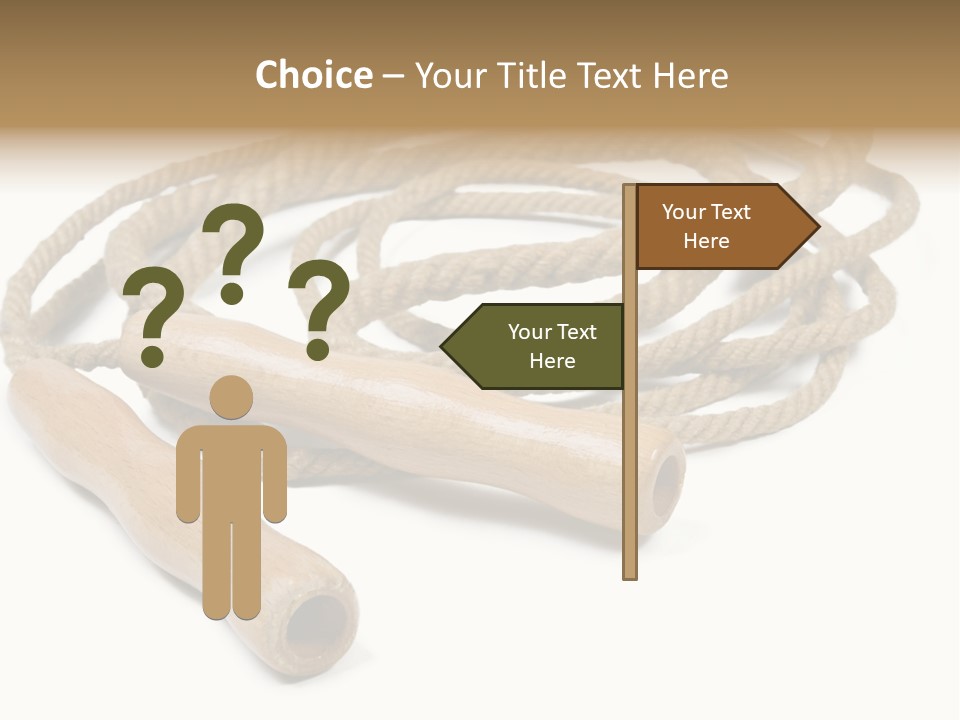 Train Rope Jump PowerPoint Template