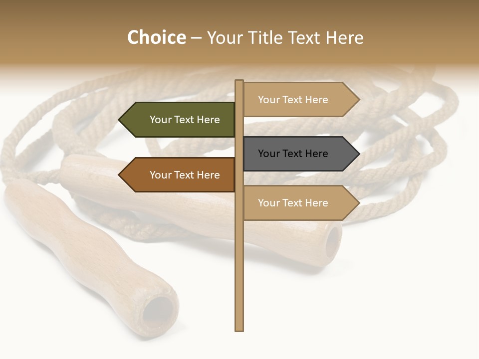 Train Rope Jump PowerPoint Template