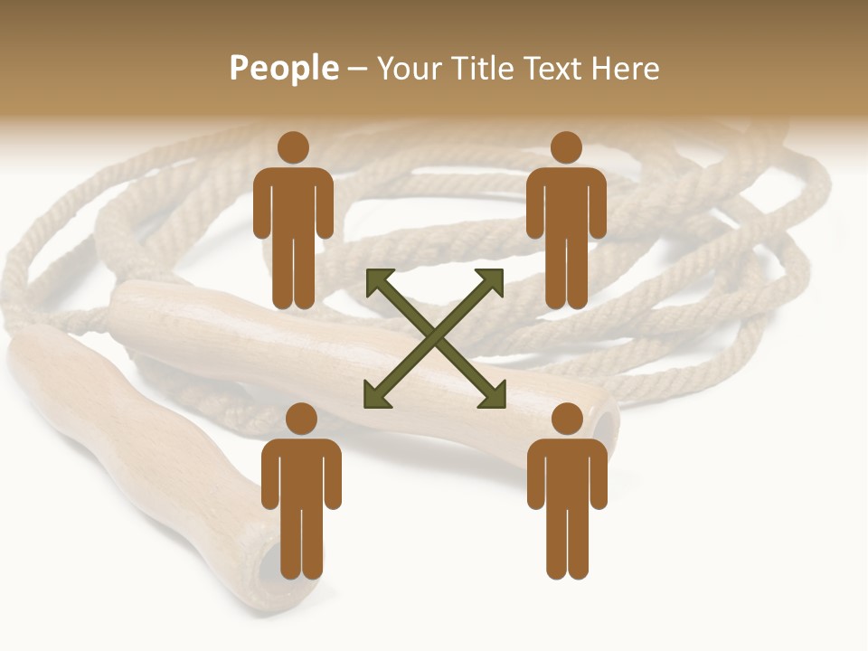 Train Rope Jump PowerPoint Template