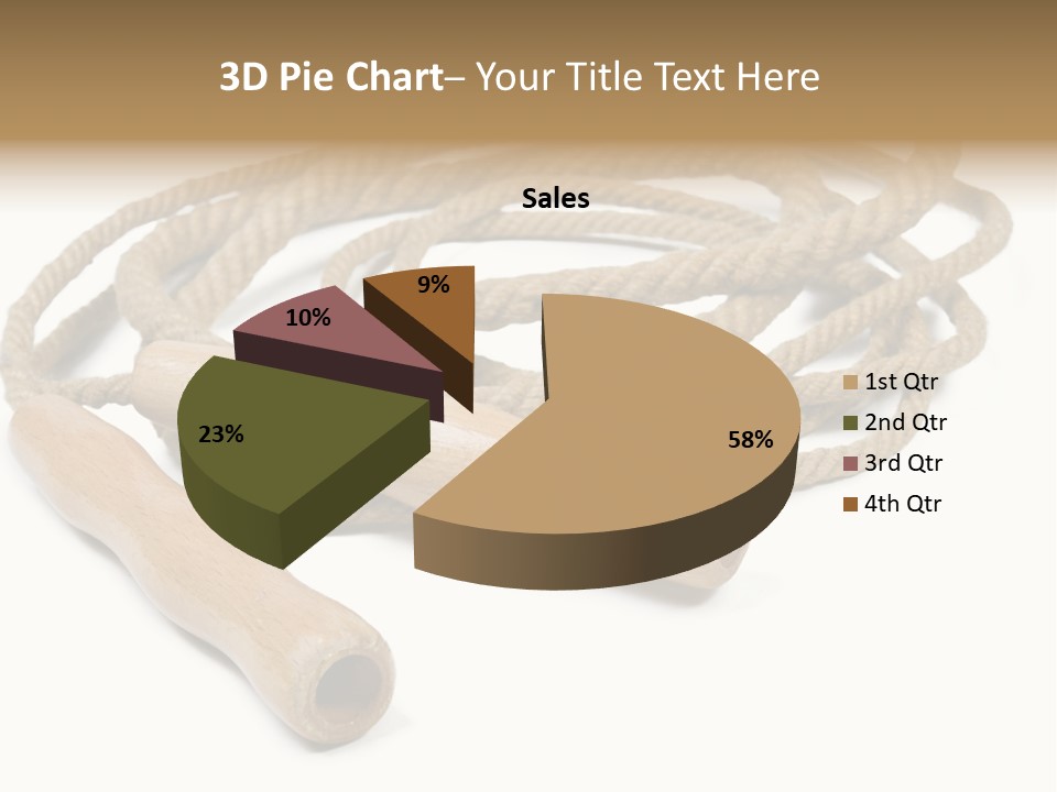 Train Rope Jump PowerPoint Template