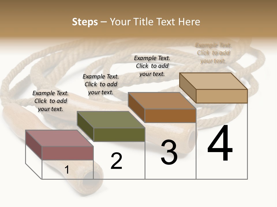 Train Rope Jump PowerPoint Template