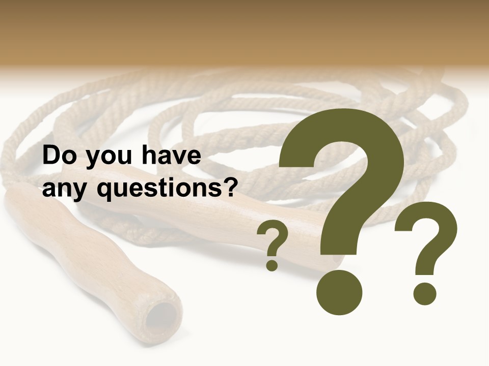 Train Rope Jump PowerPoint Template