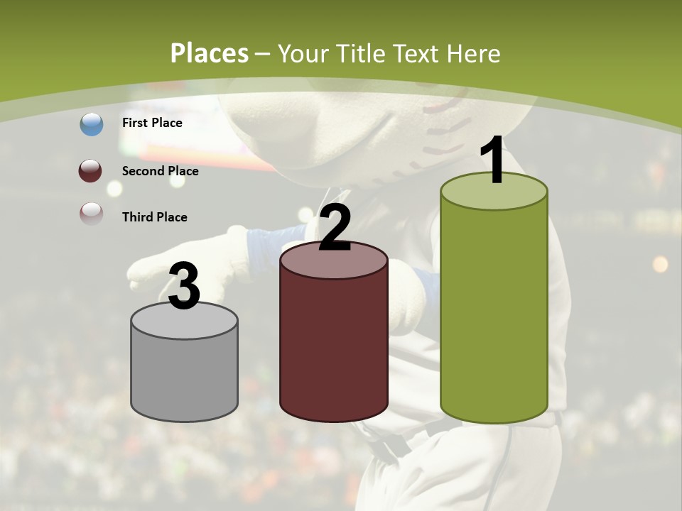 Baseball Perform Team PowerPoint Template