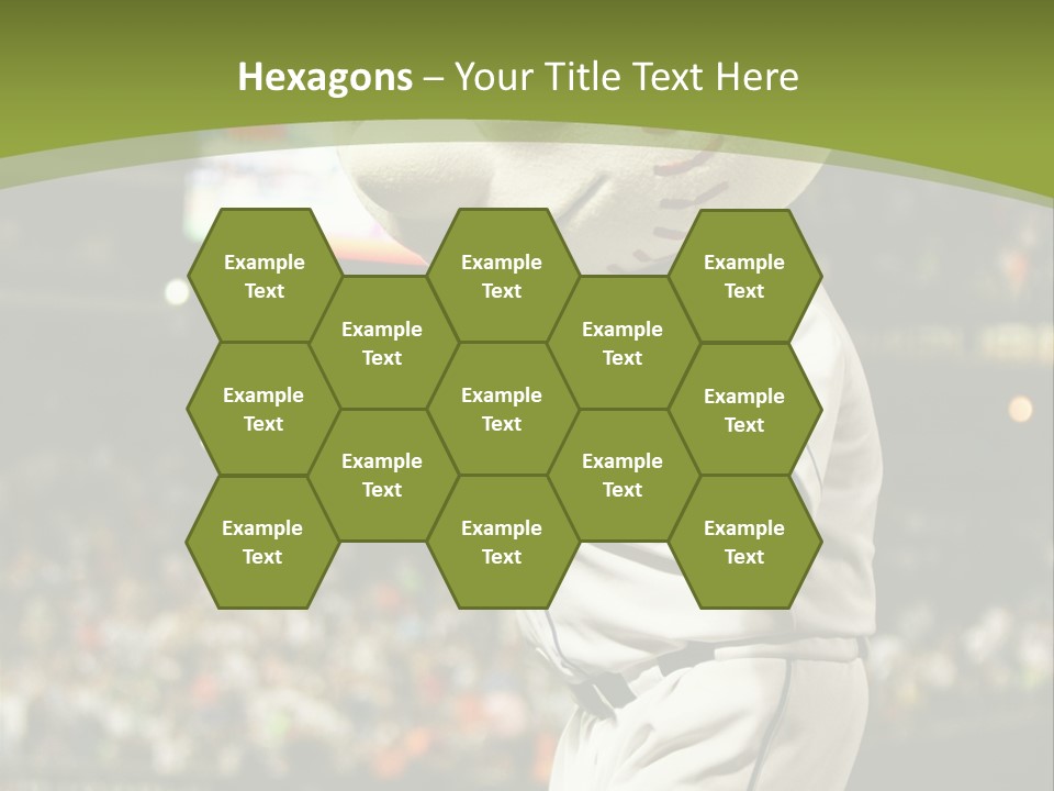 Baseball Perform Team PowerPoint Template