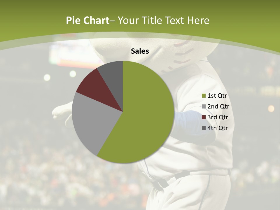 Baseball Perform Team PowerPoint Template
