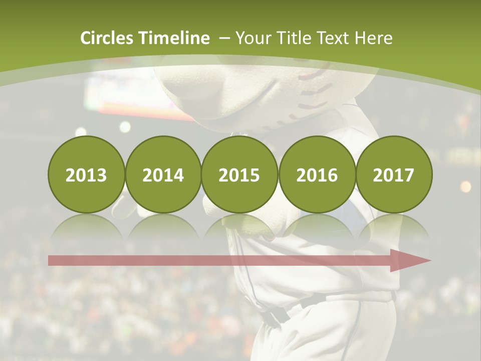 Baseball Perform Team PowerPoint Template