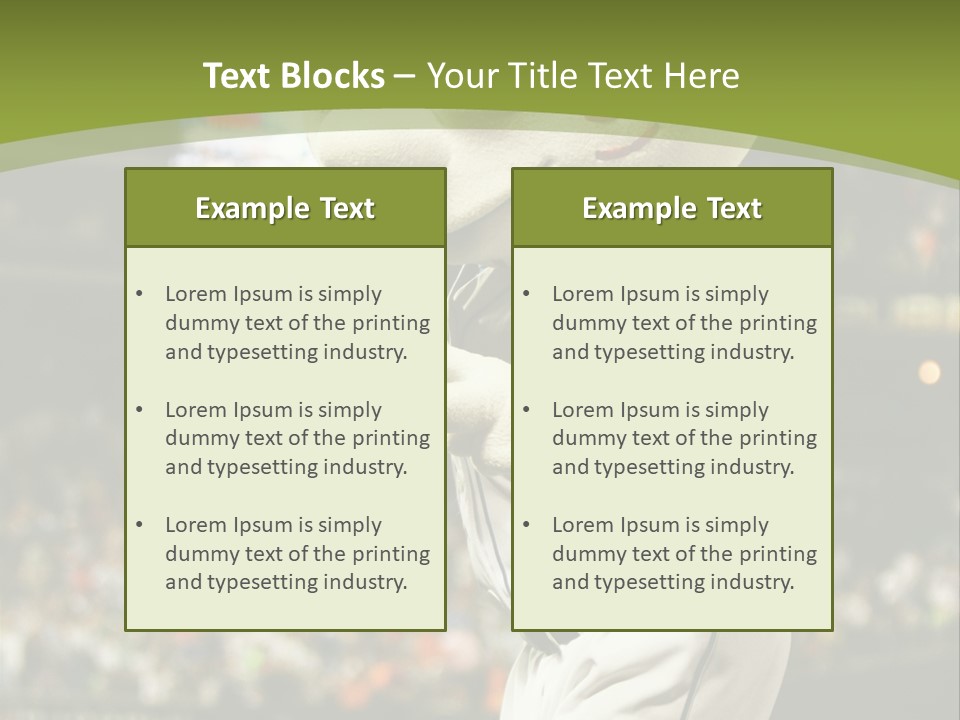 Baseball Perform Team PowerPoint Template