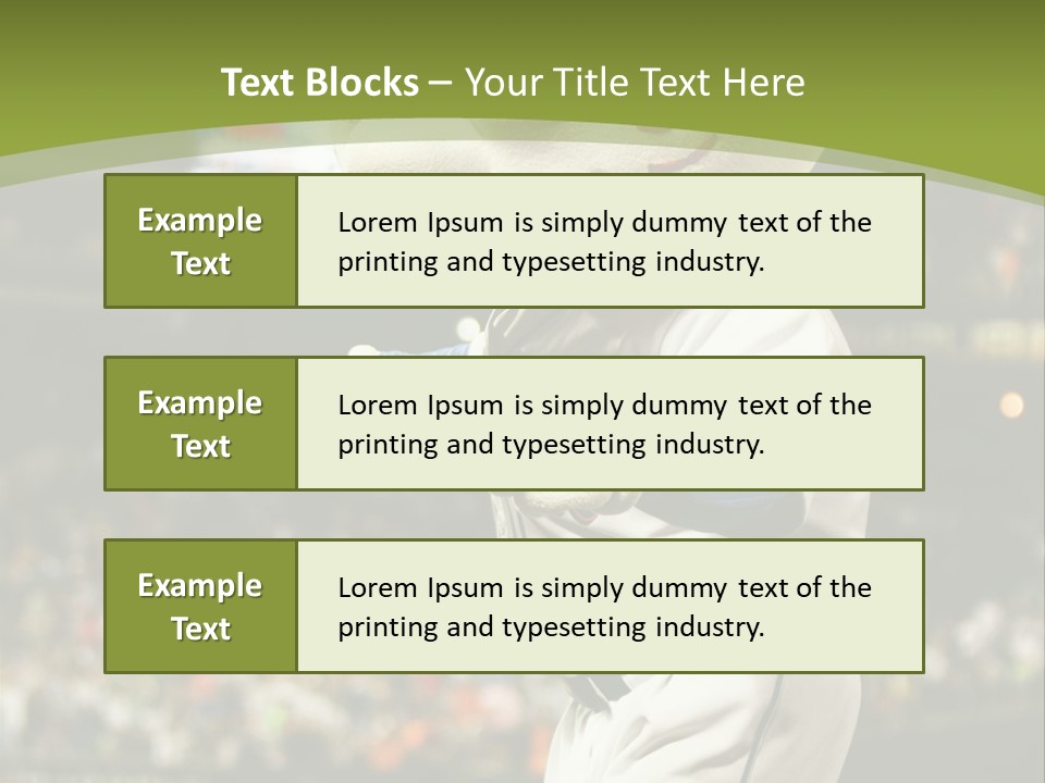 Baseball Perform Team PowerPoint Template