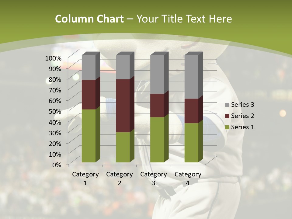 Baseball Perform Team PowerPoint Template