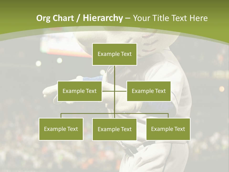 Baseball Perform Team PowerPoint Template