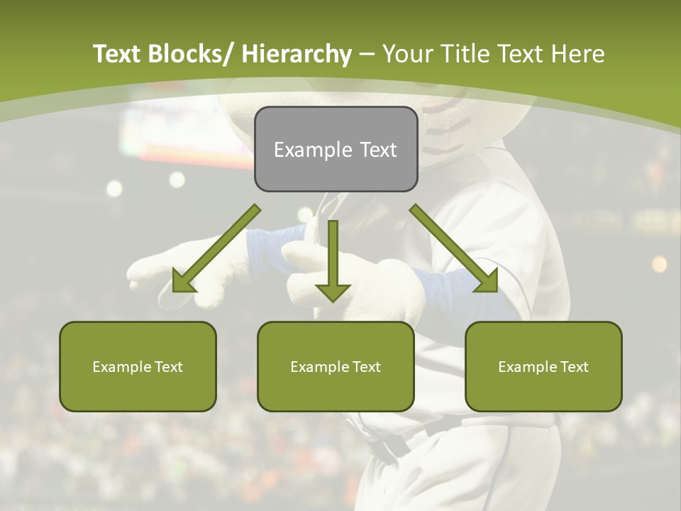 Baseball Perform Team PowerPoint Template