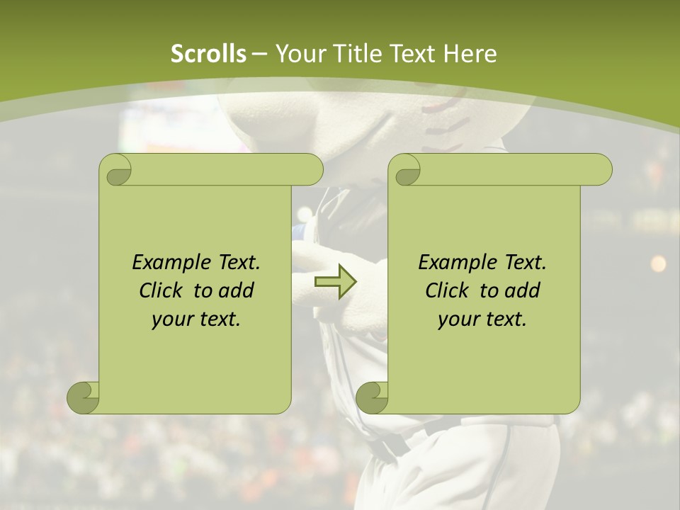 Baseball Perform Team PowerPoint Template