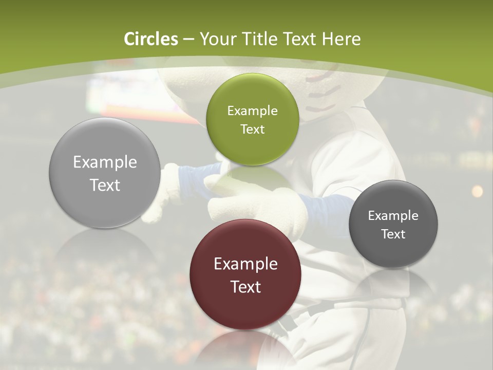 Baseball Perform Team PowerPoint Template