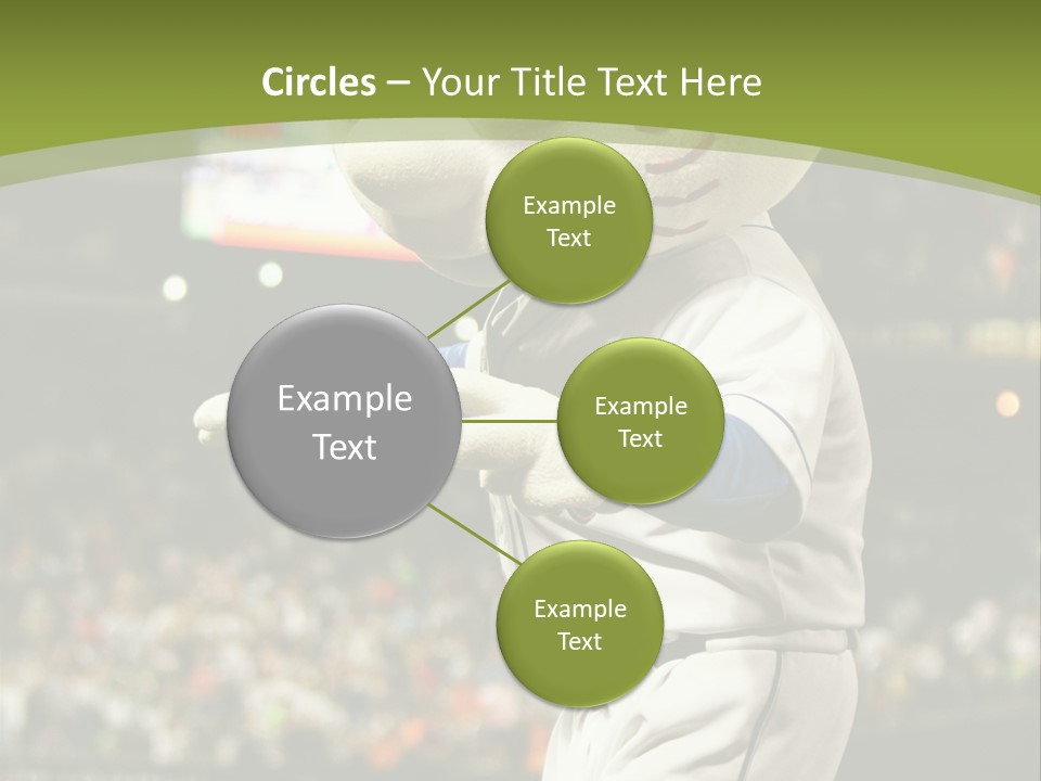 Baseball Perform Team PowerPoint Template