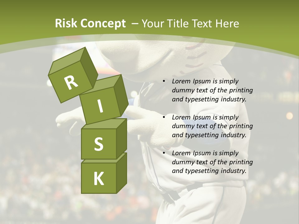 Baseball Perform Team PowerPoint Template