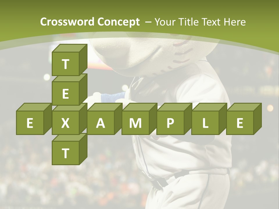 Baseball Perform Team PowerPoint Template