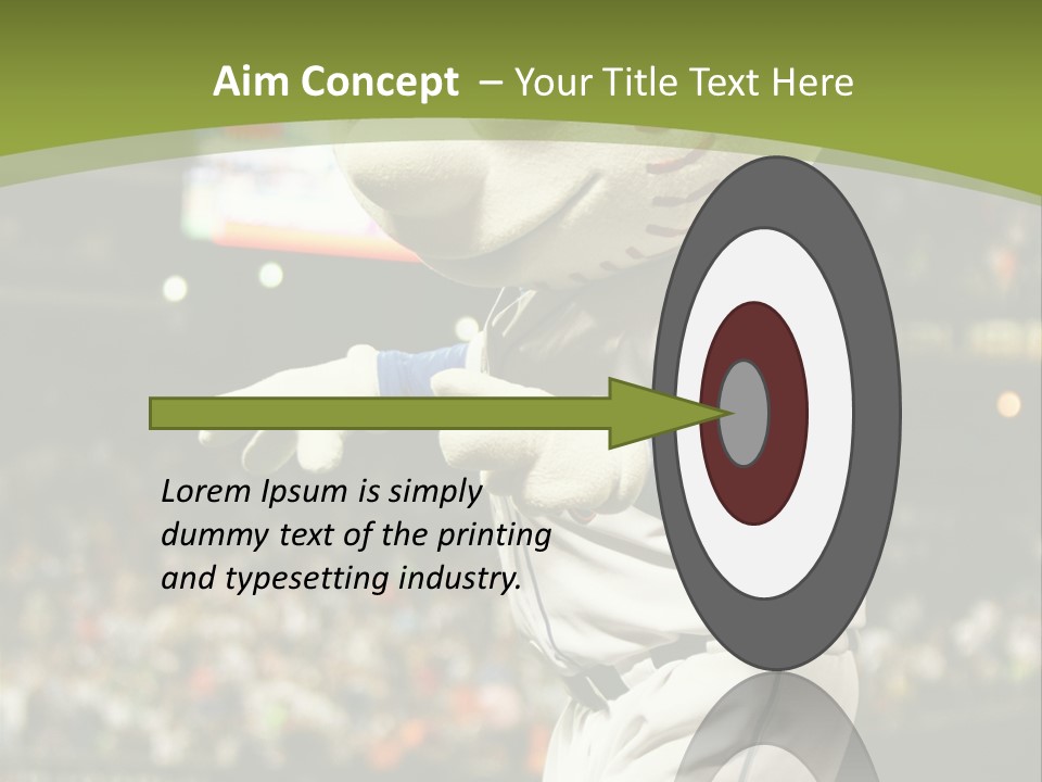 Baseball Perform Team PowerPoint Template