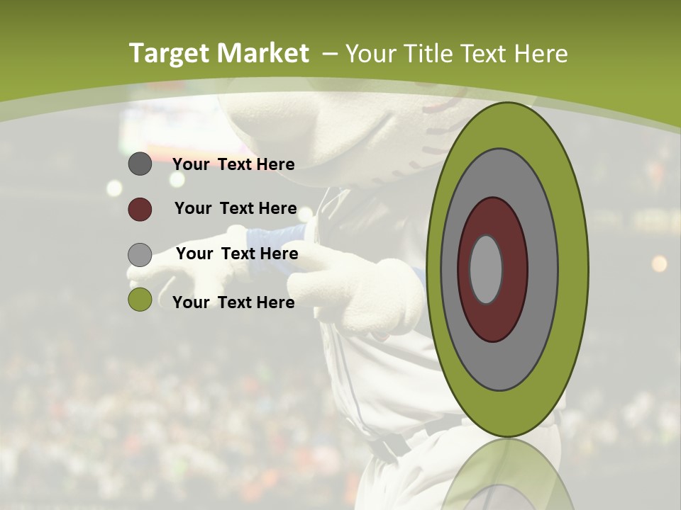 Baseball Perform Team PowerPoint Template