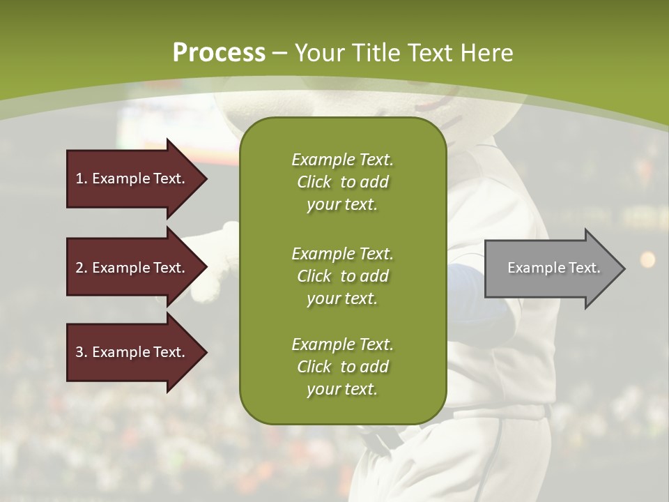 Baseball Perform Team PowerPoint Template