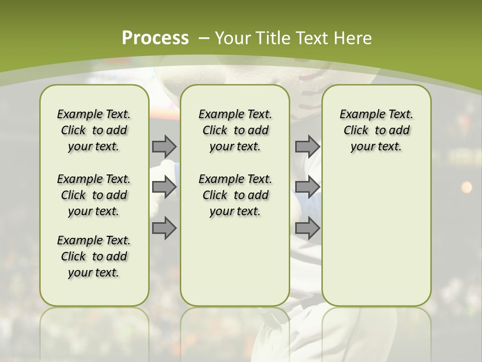 Baseball Perform Team PowerPoint Template