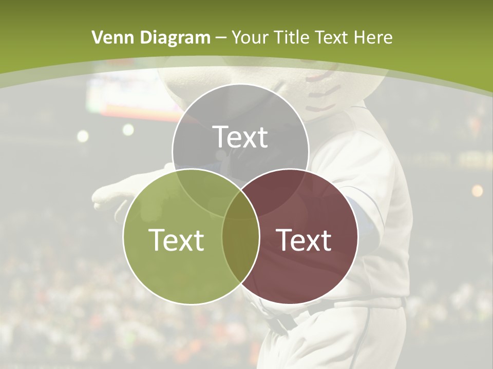 Baseball Perform Team PowerPoint Template