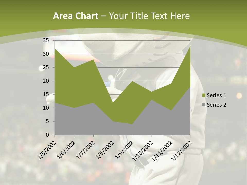 Baseball Perform Team PowerPoint Template