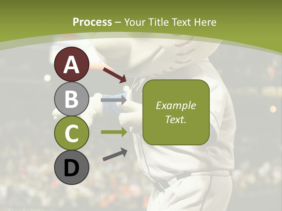 Baseball Perform Team PowerPoint Template