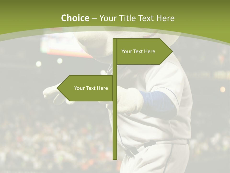 Baseball Perform Team PowerPoint Template