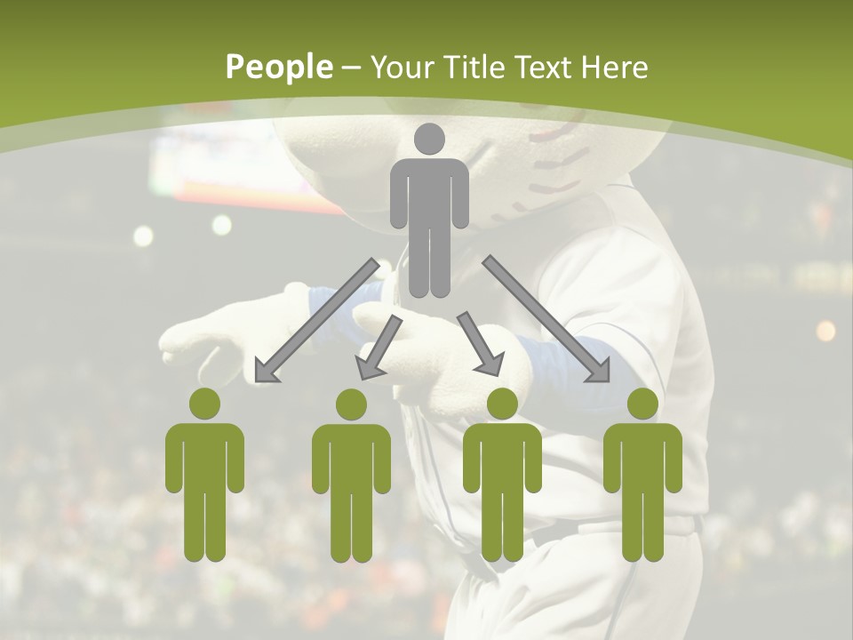 Baseball Perform Team PowerPoint Template