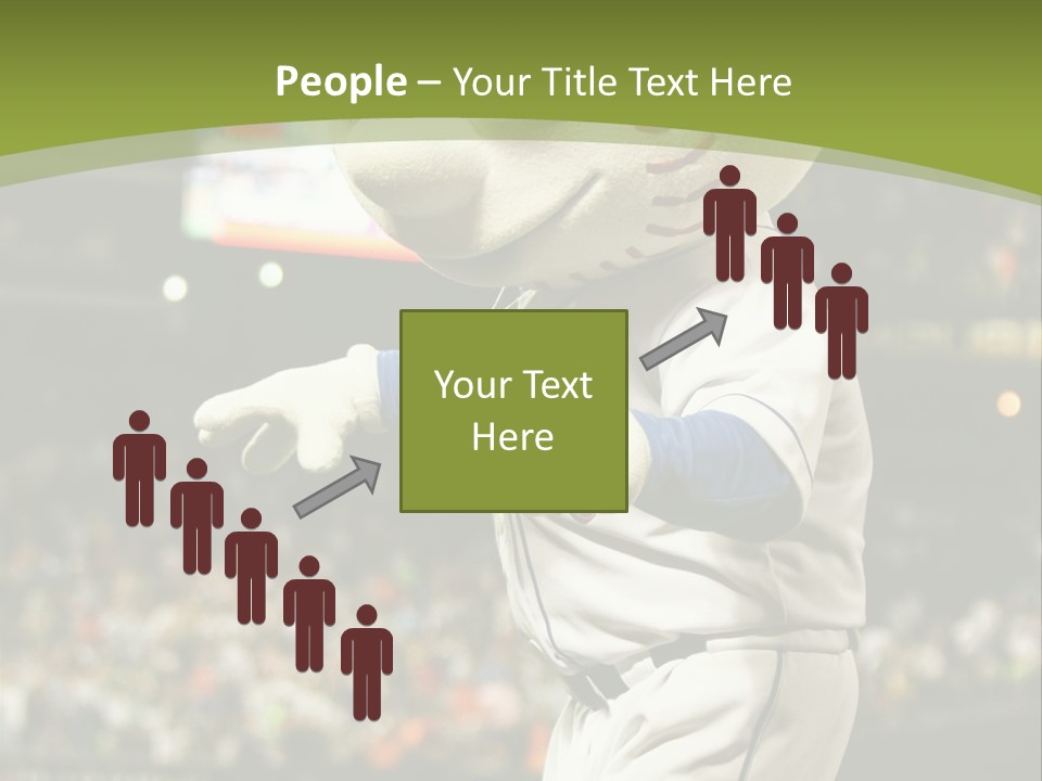 Baseball Perform Team PowerPoint Template